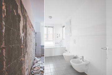 Pose et installation de salle de bain chez vous à Mouscron